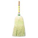 Unisan Yellow Light Duty Corn Bristle Parlor Broom 