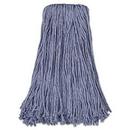 20 oz. Cut End Wet Mop with Narrow Band in Blue
