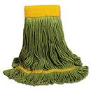 Unisan Green Echo Mop Looped End Wet Mop Head in Green 