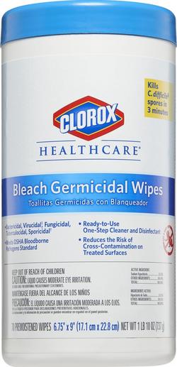 Germicidal Wipes 6-Pack