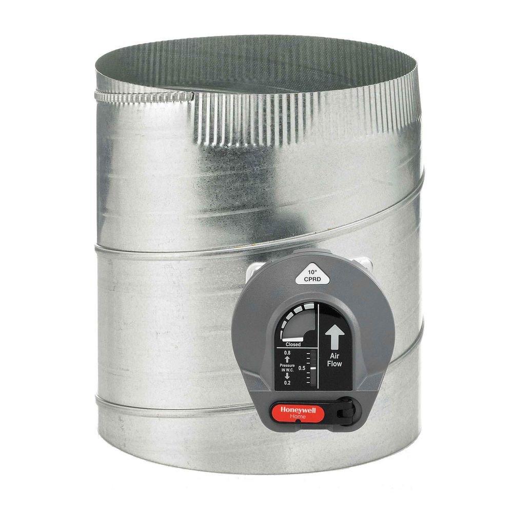 Honeywell Home Metallic Bypass Damper Galvanized Steel 