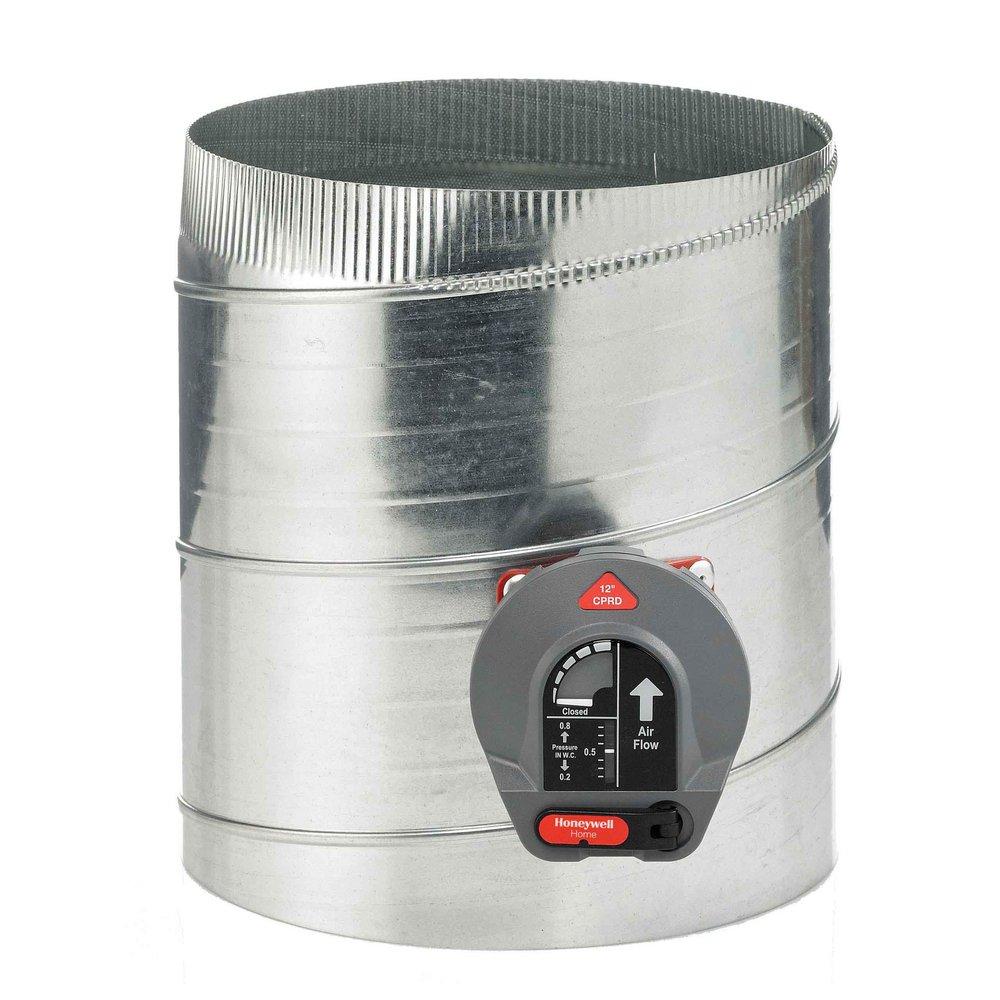 Honeywell Home Metallic Bypass Damper Galvanized Steel 