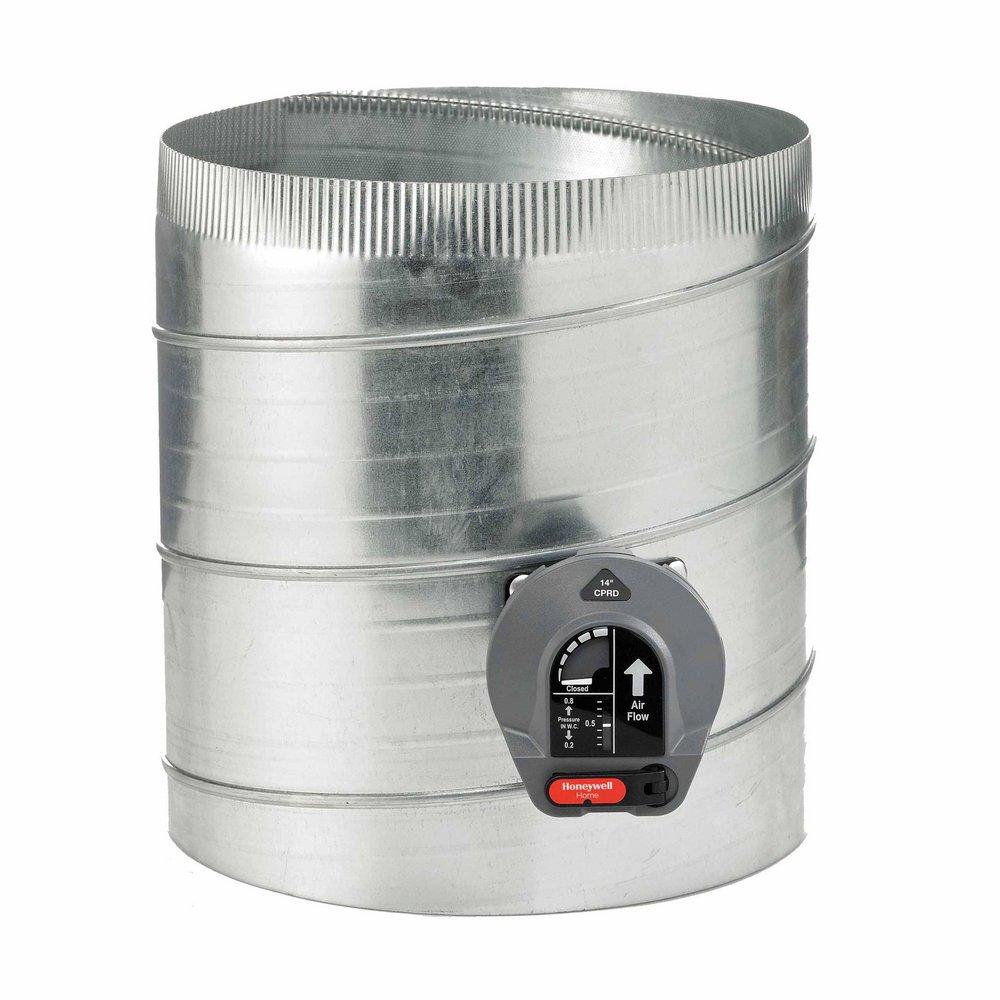 Honeywell Home Metallic Bypass Damper Galvanized Steel 