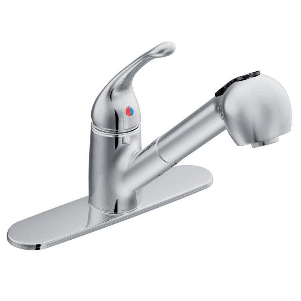 Cleveland Faucet Group Polished Chrome Single Handle Kitchen Faucet 