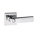 Bed or Bath Privacy Lever in Polished Chrome