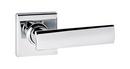 Hall or Closet Passage Lever in Brushed Chrome
