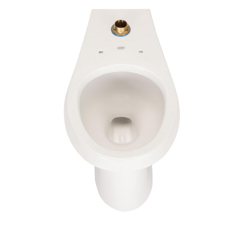 Zurn White Elongated Toilet Bowl 