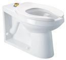 Zurn White Elongated Toilet Bowl 