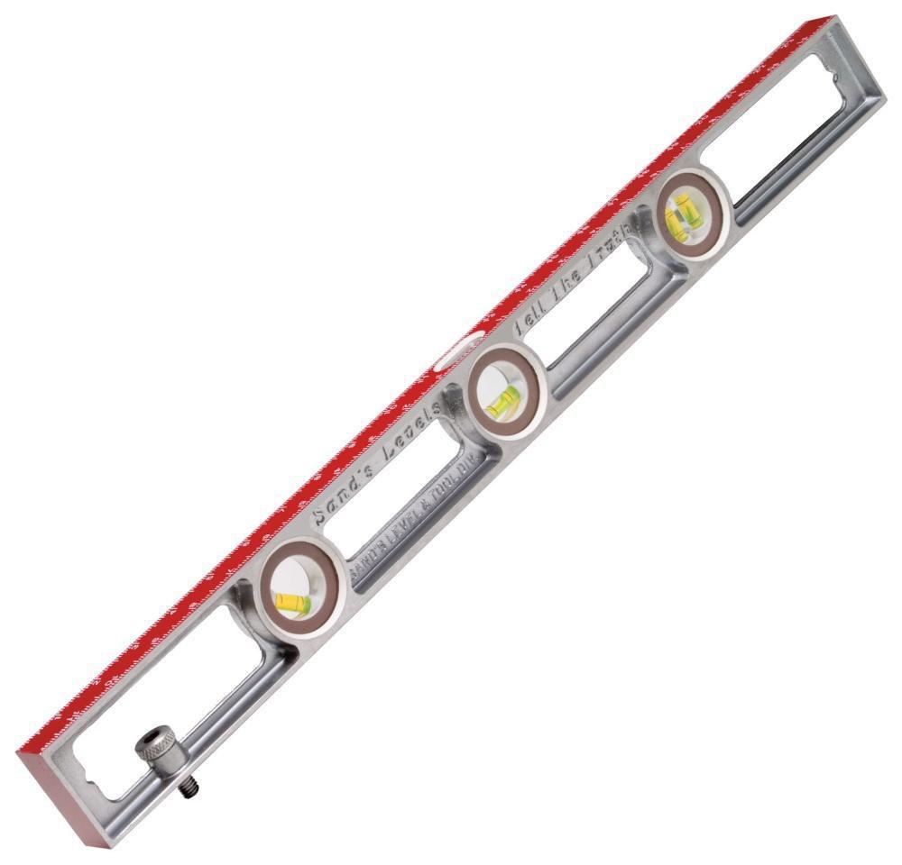 Kraft Tool Company Red Professional Cast Aluminum Plumb Level 