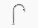 KOHLER Vibrant&reg; Stainless Single Handle Pull Down Touchless Kitchen Faucet with Two-Function Spray, Magnetic Docking and Sweep Spray Technology 
