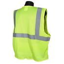 Radians Hi-Viz Green Safety Vest with Zipper in Hi-Viz Green 