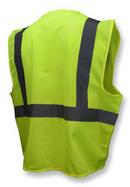 Radians Hi-Viz Green Safety Vest with Zipper in Hi-Viz Green 