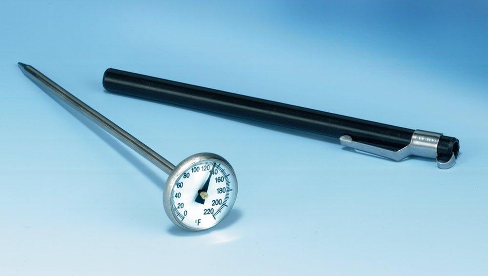 Supco Black Pocket Thermometer 
