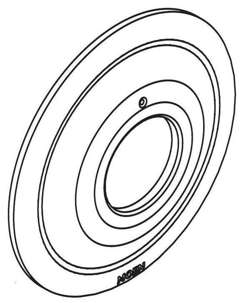 Moen Brushed Nickel *CVR* ESC ASSY T/S 1H DNPR BRS ORBR 