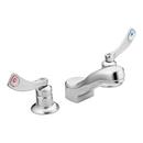 Moen Chrome Widespread Bathroom Sink Faucet with Double Lever Handle