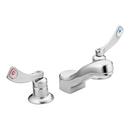 Moen Chrome Widespread Bathroom Sink Faucet with Double Lever Handle 