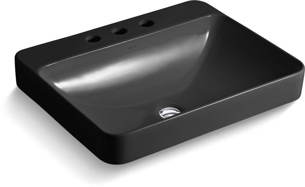 KOHLER Black Black&trade; Drop-in Vessel 