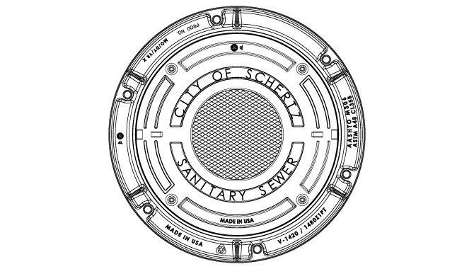EJ Manhole Rheemed and Chamfer Watertight Sewer 