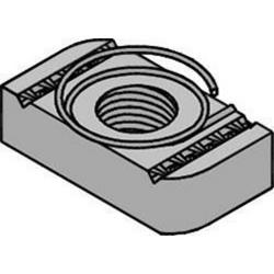 3/8 in. Galvanized Spring Nut