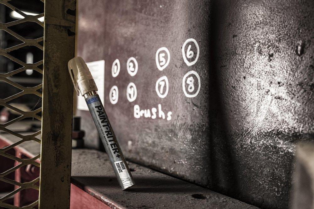 Markal® White Metal Paint Marker 