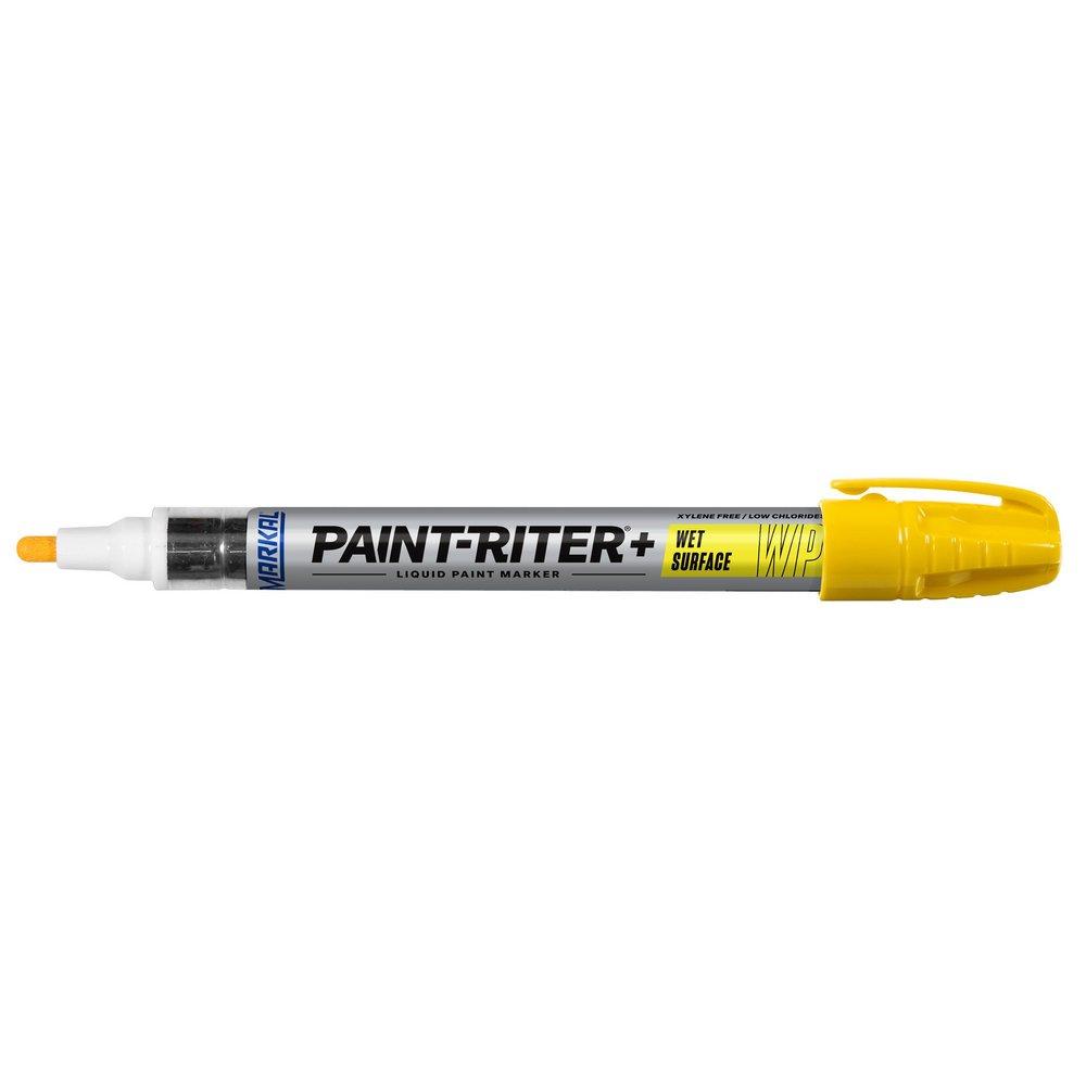 Markal&reg; Yellow 5-1/4 in. Fiber Marker 