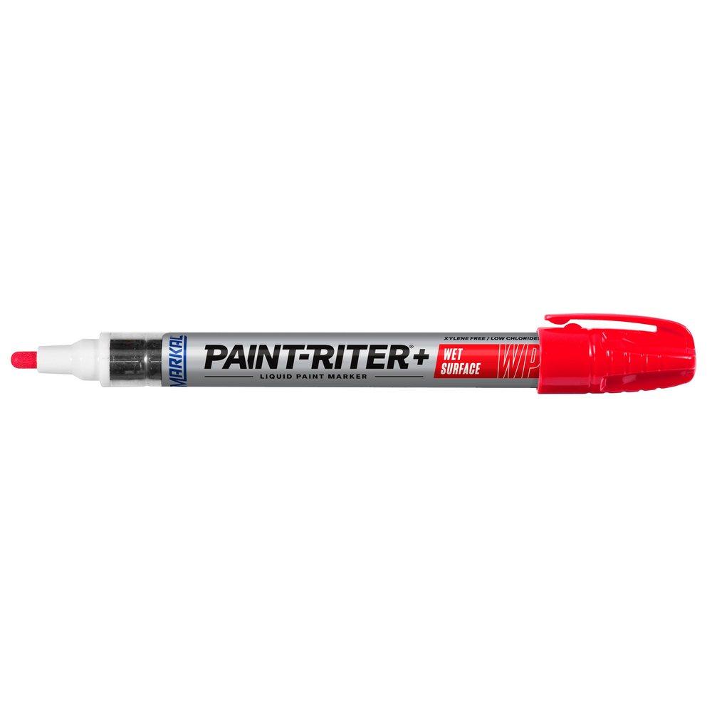 LA-CO&reg; Red Liquid Paint Marker for Wet Surface Marking 