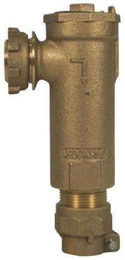 5/8 x 3/4 x 3/4 in. Yoke x CTS Compression Brass Backflow Preventer