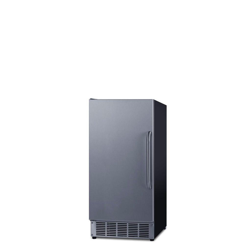 Summit Appliance Stainless Steel 32-19/50 in. 25 lb Ice Maker 