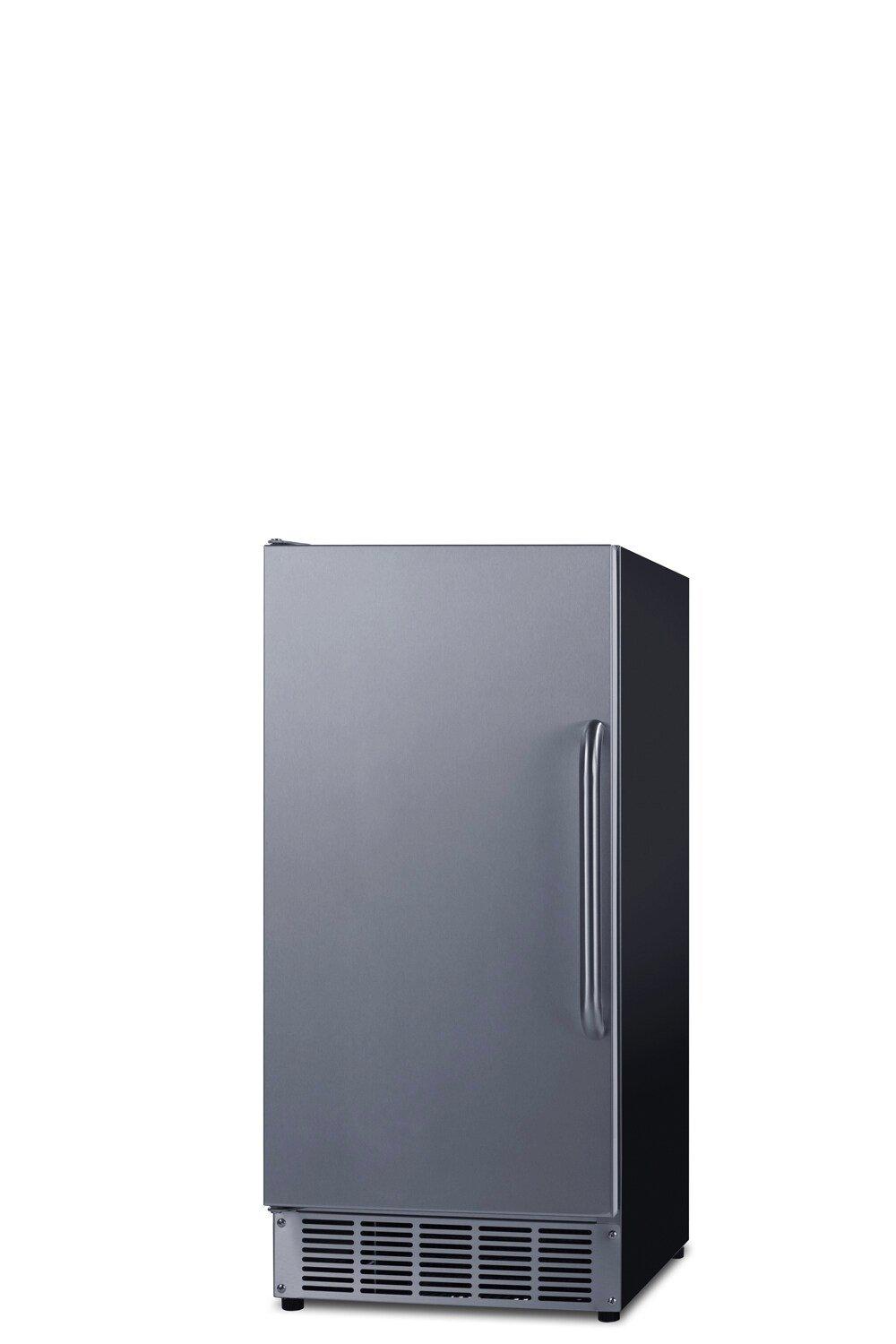 Summit Appliance Black 32-19/50 in. 25 lb Ice Maker 