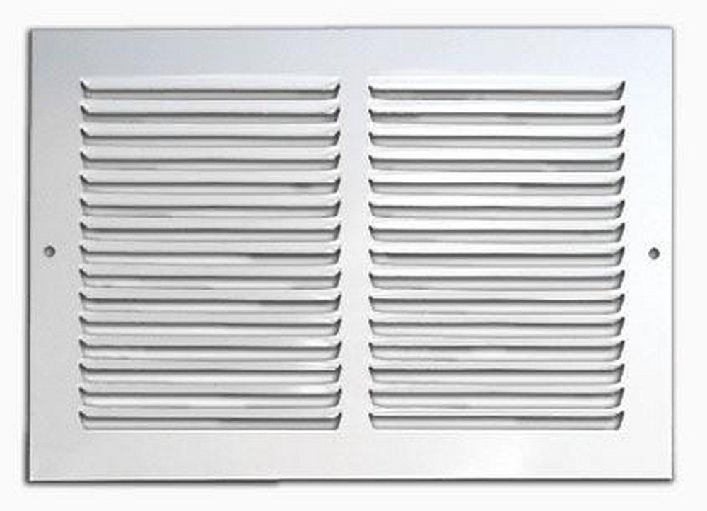 Metal Fab White 10 X 10 Return Air Grill 1/2 White 