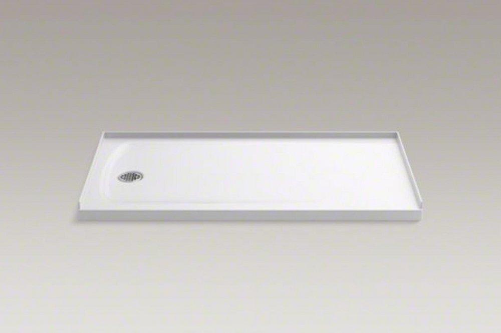 KOHLER White 60 in. Rectangle Shower Base 