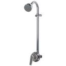 Speakman Rough Chrome 2.5 gpm Exposed Anti-Scald Pressure Balancing Gooseneck Shower 