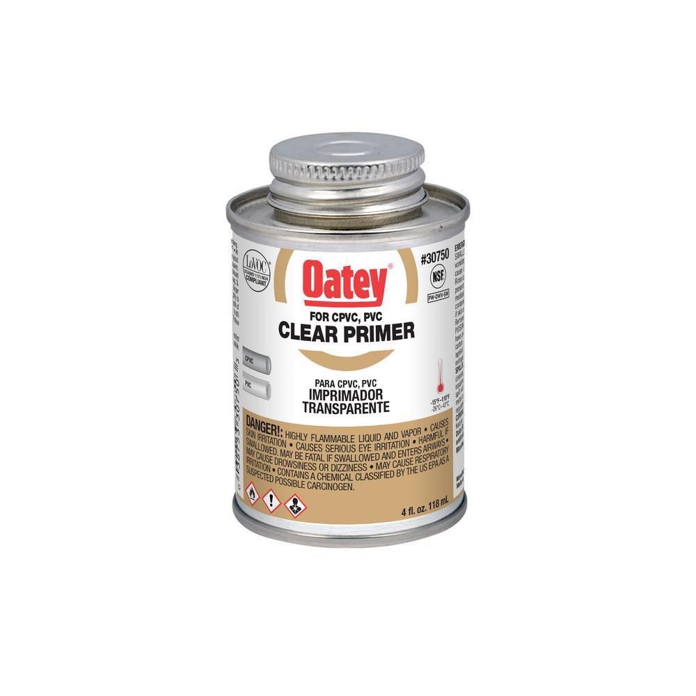 Oatey&reg; Clear PVC Clear Primer 