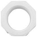 White PVC DWV Female Bushing 