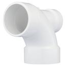 3 in. PVC DWV 90° Street Elbow with 2 in. Low Heel Inlet