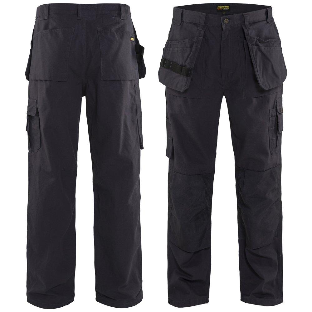 Blaklader Blue Work Pant with Utility Pocket in Blue 