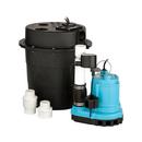 4/10 HP 115V Cast Iron Submersible Sump Pump with 5 gal Tank