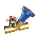 Red-White Valve 300 psi Solder Joint Brass HVAC Valve 