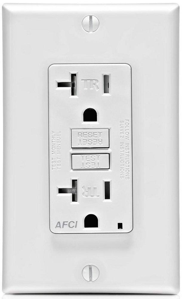 LEVITON White 20A Receptacle 