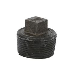 2 in. Threaded Cast Iron Cored Plug