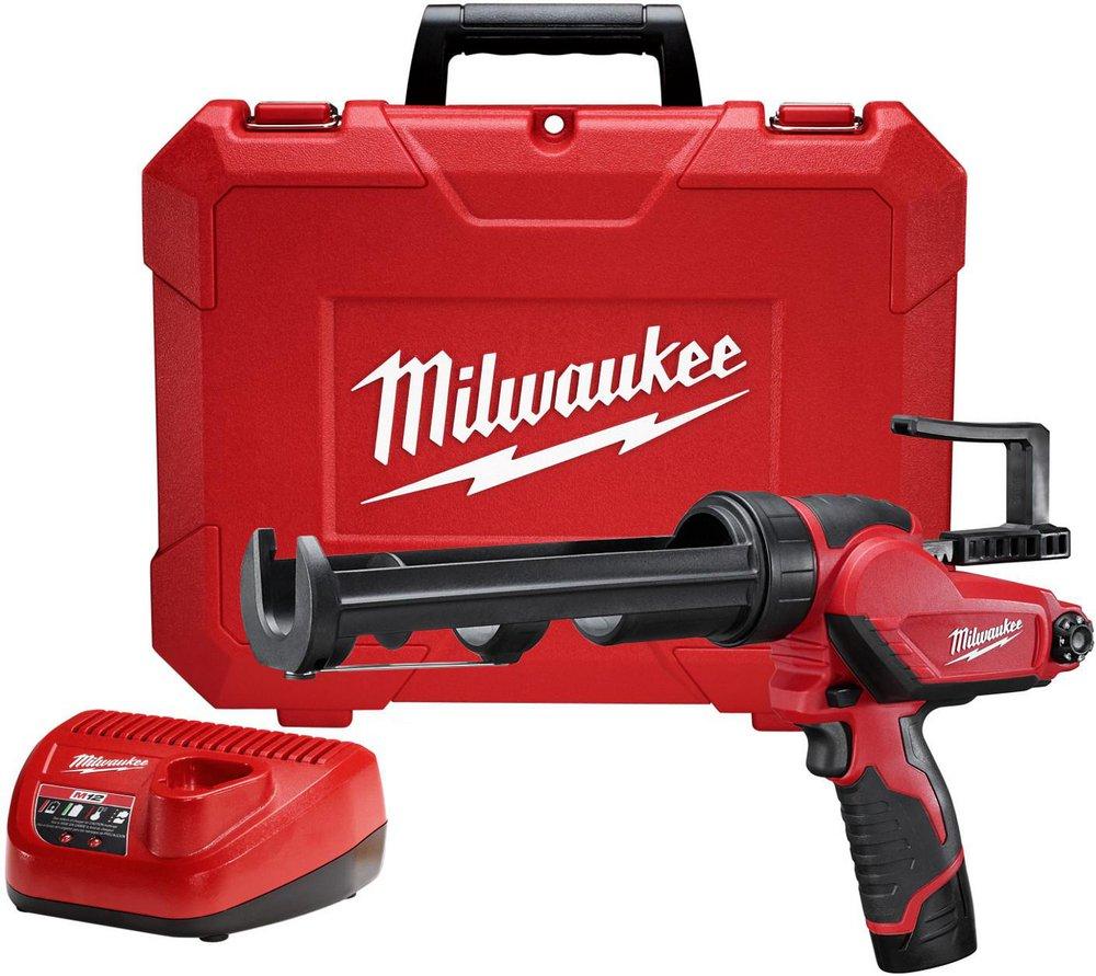 Milwaukee&reg; Red Caulk and Adhesive Gun Kit 