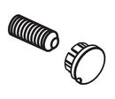Screw Set and Button in Brilliance Stainless