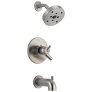 Delta Faucet Brilliance Stainless Two Handle Single Function Bathtub & Shower Faucet (Trim Only) 