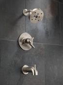 Delta Faucet Brilliance Stainless Two Handle Single Function Bathtub & Shower Faucet (Trim Only) 