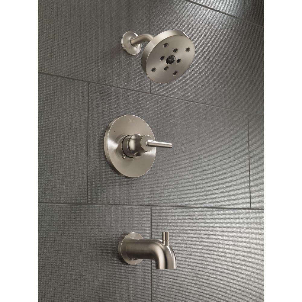 Delta Faucet Brilliance Champagne Bronze Single Handle Single Function Bathtub & Shower Faucet (Trim Only) 