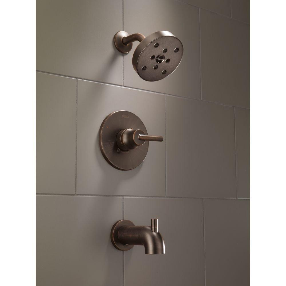 Delta Faucet Brilliance Champagne Bronze Single Handle Single Function Bathtub & Shower Faucet (Trim Only) 