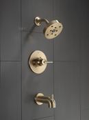 Delta Faucet Brilliance Champagne Bronze Single Handle Single Function Bathtub & Shower Faucet (Trim Only) 