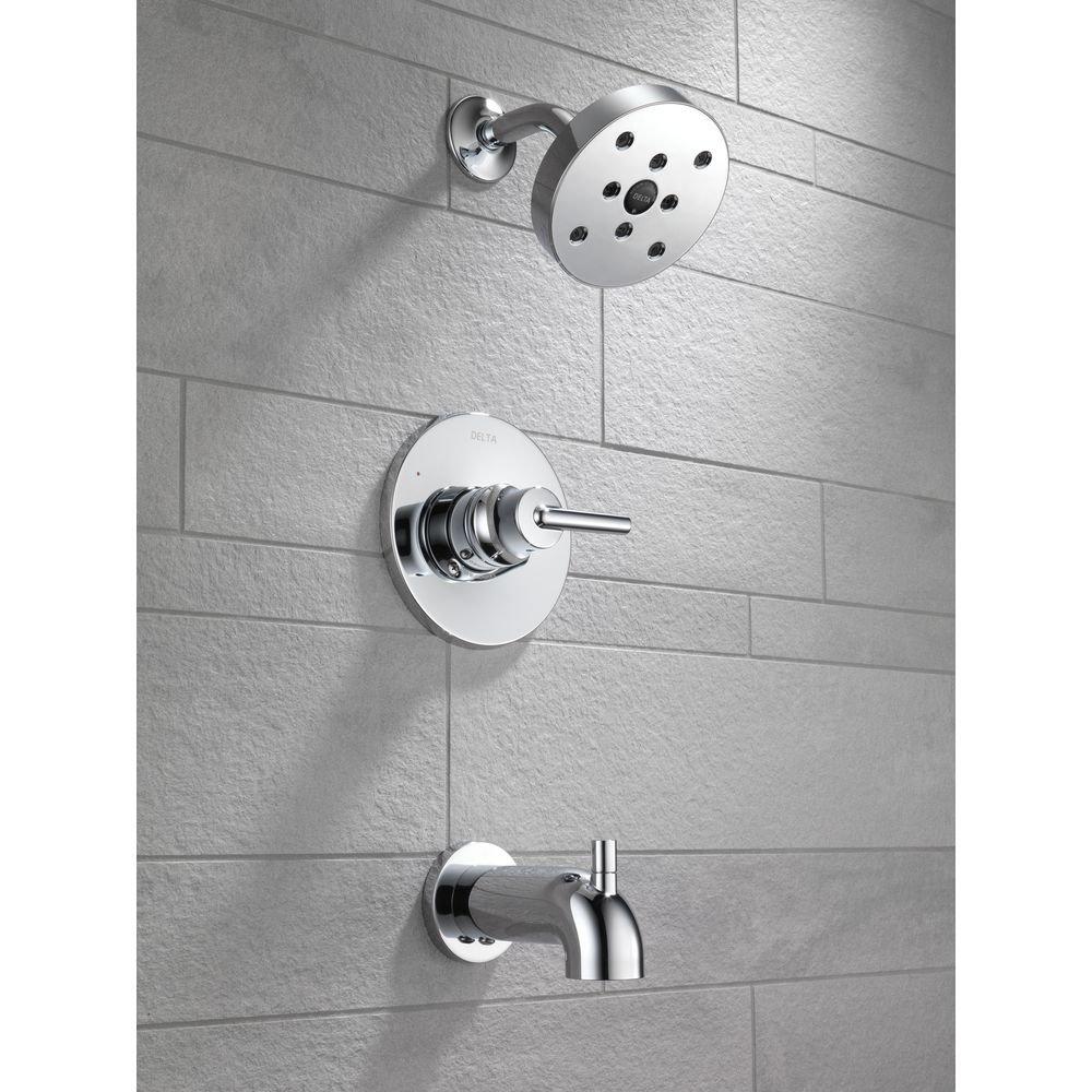 Delta Faucet Brilliance Champagne Bronze Single Handle Single Function Bathtub & Shower Faucet (Trim Only) 