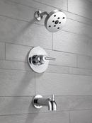 Delta Faucet Brilliance® Champagne Bronze Single Handle Single Function Bathtub & Shower Faucet (Trim Only) 