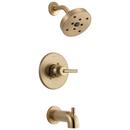 Delta Faucet Brilliance® Champagne Bronze Single Handle Single Function Bathtub & Shower Faucet (Trim Only) 